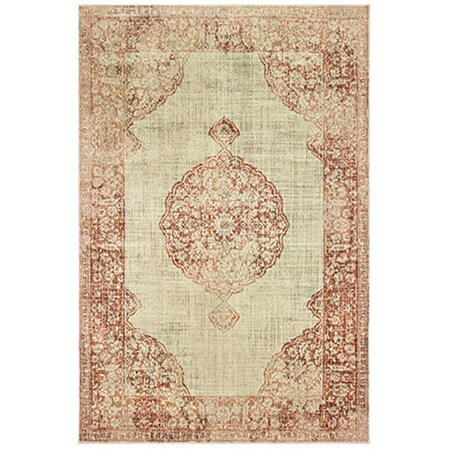 Oriental Weavers 6 ft. 7 in. x 9 ft. 6 in. Raleigh Rectangular Area Rug Ivory R099W5200290ST
